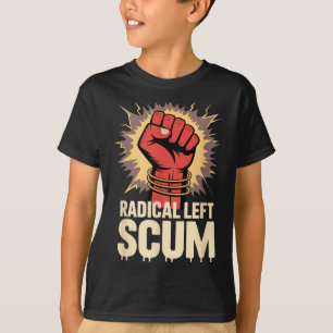 Camiseta Retro Radical Izquierda S Aparentemente Litical Sa