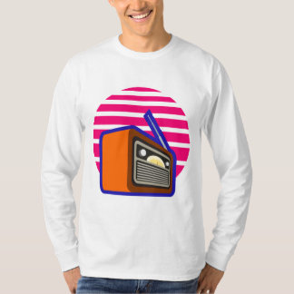 Camiseta Retro Radio | Gráfico de Música Clásica V