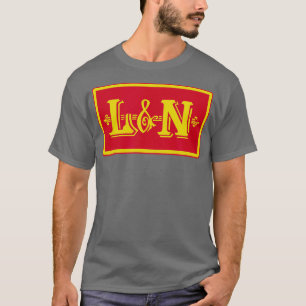 Camiseta Retro Railroad Louisville and Nashville Railway