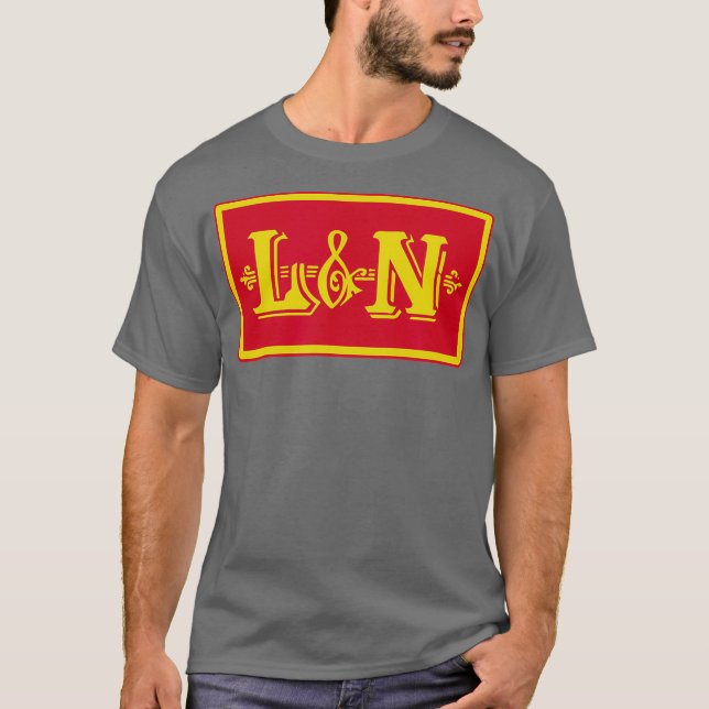 Camiseta Retro Railroad Louisville and Nashville Railway (Anverso)