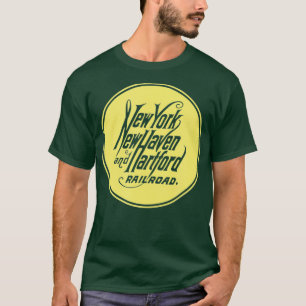Camiseta Retro Railroad New York New Haven y Hartford