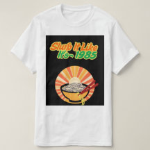 Camiseta Retro Ramen - Vibes de fideos de época
