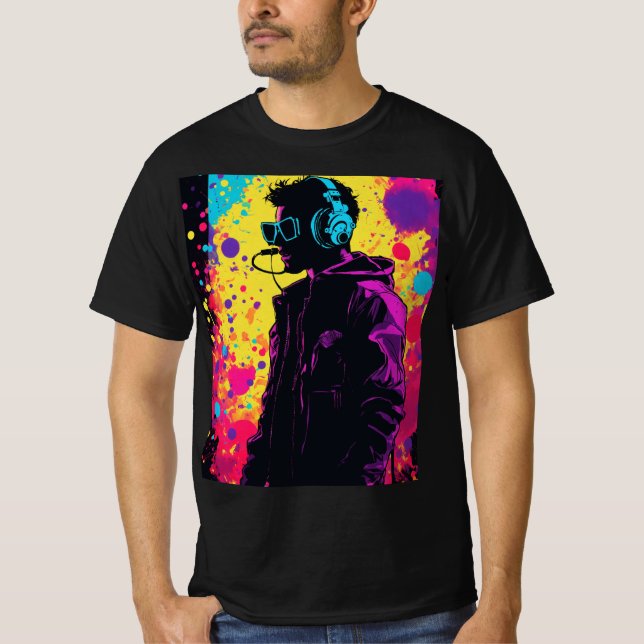 Camiseta Retro Rave Renegade (Anverso)