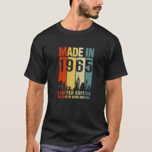 Camiseta Retro Realizado En 1965 58 Años De Ser Increíble
