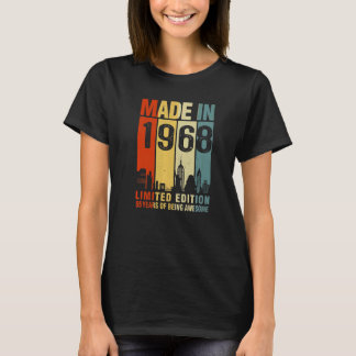 Camiseta Retro Realizado En 1968 55 Años De Ser Increíble