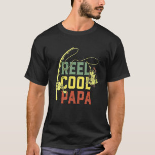 Camiseta Retro Reel Guay Papá Pescando Papá Día del Padre 1