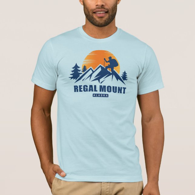 Camiseta Retro Regal Mountain Hike (Anverso)
