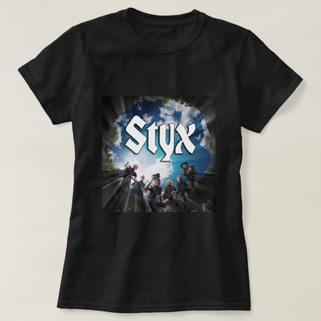Camiseta Retro Regalo de música clásica de banda STYX para  (Diseño del anverso)