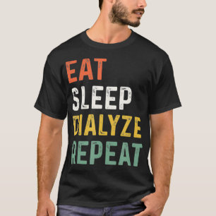 Camiseta Retro Regalo Riñón Diálisis Enfermera Regalo Diáli