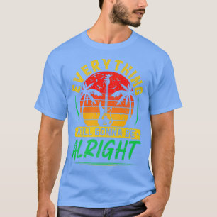 Camiseta Retro Reggae Bass Guitar Jugadores Todo Va