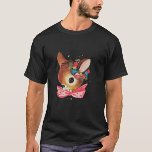 Camiseta Retro Reindeo Bebé Cerveza Cottagecore