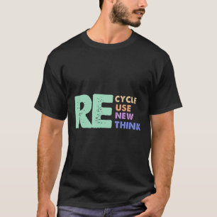 Camiseta Retro Remoción de Meme Reciclar Reutilizar Renovar