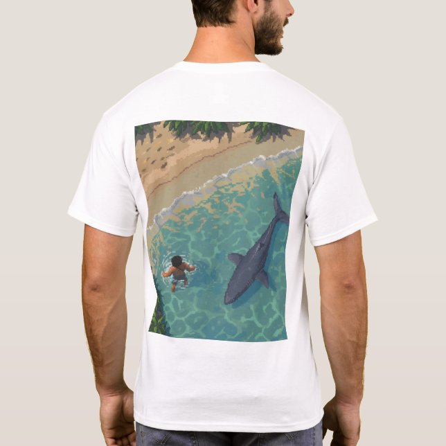 Camiseta Retro Respawn: Stardew Valley Style 8 bits Video G (Reverso)