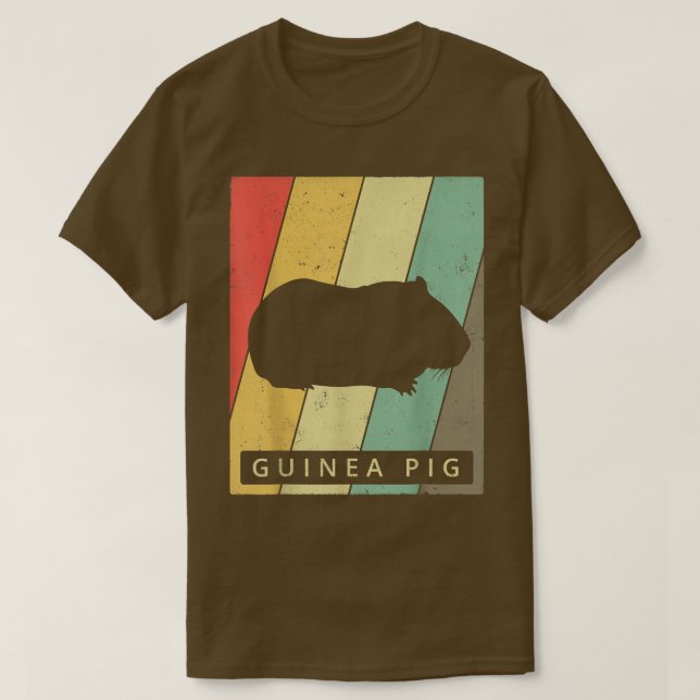 Camiseta Retro Retro a la cepa guineana (Diseño del anverso)