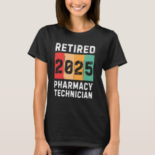 Camiseta Retro Retro Vintage Retirado 2025 Técnico De Farma