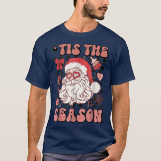Camiseta Retro Revisado Esta Es La Temporada De Santa Claus
