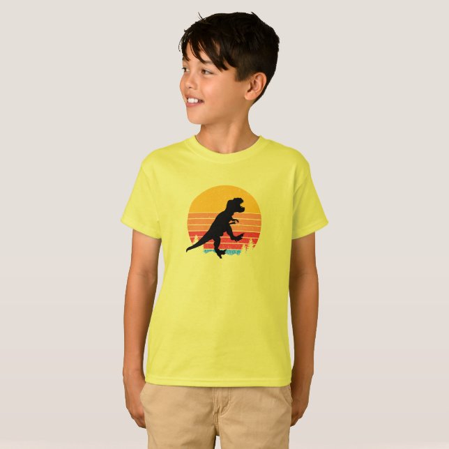 Camiseta Retro Rex Roars (Anverso completo)