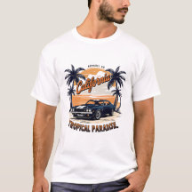 Camiseta Retro Rides Vintage Car
