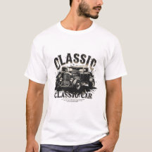 Camiseta Retro Rides Vintage Car