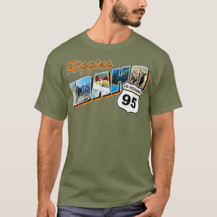 Camiseta Retro Riggins Idaho Rafting Fishing Camping