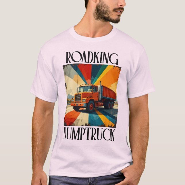 Camiseta Retro Road King (Anverso)