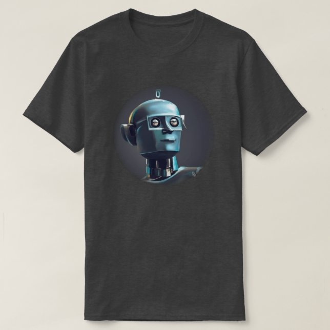 Camiseta Retro Robot (Diseño del anverso)