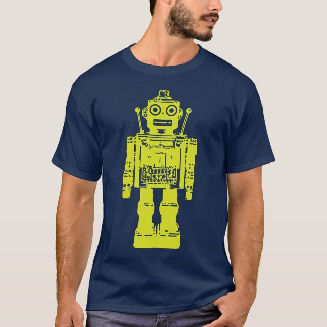 Camiseta Retro Robot (Anverso)