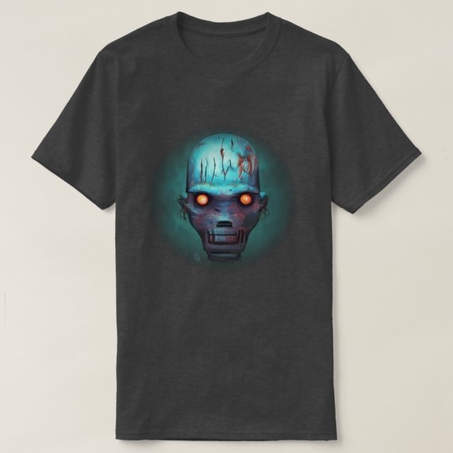 Camiseta Retro Robot (Diseño del anverso)