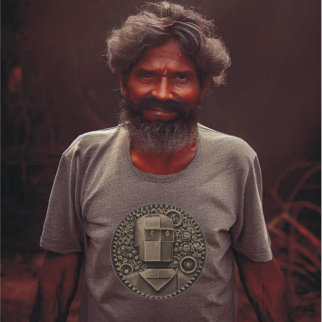 Camiseta Retro Robot (Subido por el creador)