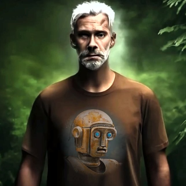 Camiseta Retro Robot (Subido por el creador)