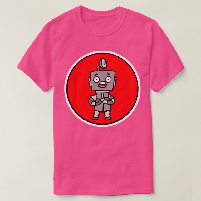 Camiseta Retro Robot (Diseño del anverso)