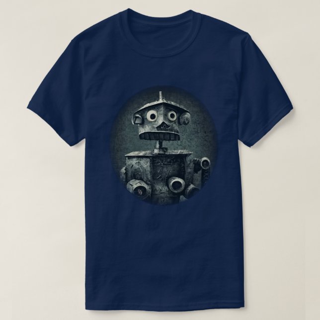 Camiseta Retro Robot (Diseño del anverso)