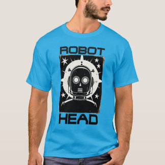 Camiseta Retro Robot Head