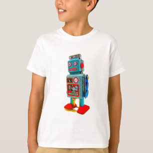 CAMISETA RETRO ROBOT T-SHIRT PARA NIÑOS