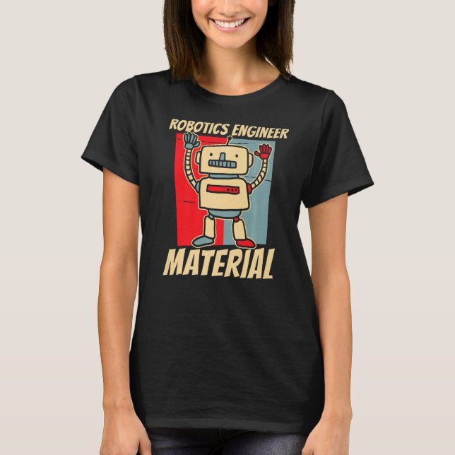 Camiseta Retro Robots Ai Inteligencia Artificial R (Anverso)