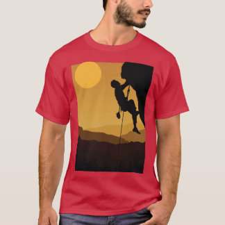Camiseta Retro Rock Climbing Bouldering 80s Mountain Rock C