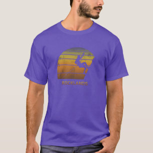 Camiseta Retro Rocklands Sudáfrica fan de escalada en roca 