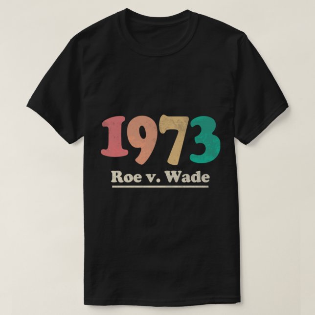 Camiseta Retro  Roe v Wade  Roe V Wade   (Diseño del anverso)