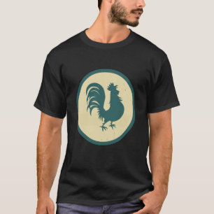 Camiseta Retro Rooster Vintage Animal