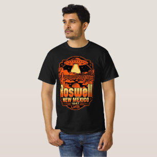 Camiseta Retro Roswell OVNI Desierto Vintage Alien