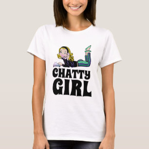 CAMISETA RETRO ROTARY PHONE CHATTY CHICA T-SHIRS