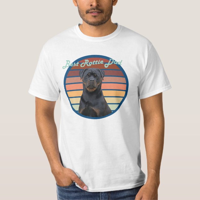 Camiseta Retro Rottweiler (Anverso)