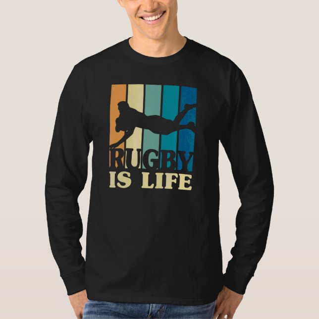 Camiseta Retro Rugby Life International Rugby Team Player S (Anverso)