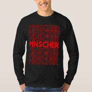 Camiseta Retro S Gracias Bag Doberman Pinscher Do