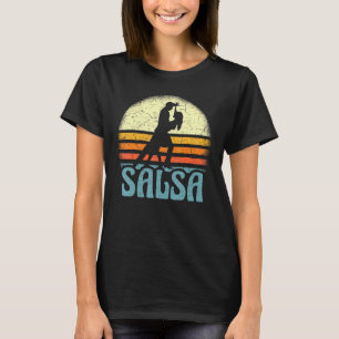 Camiseta Retro Salsa Latin para música latina Dance Salsa