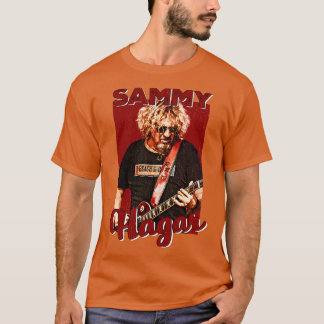 Camiseta Retro Sammy Hagar Grunge TShirt