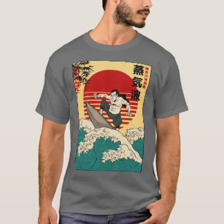 Camiseta Retro Samurai Surfer