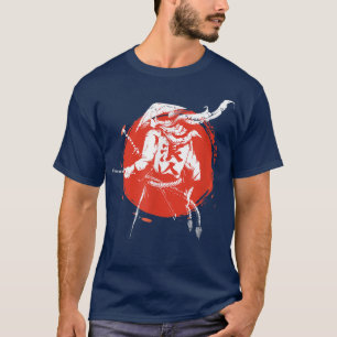 Camiseta Retro Samurai Warrior Sword Japanese Ninja Gift Fr