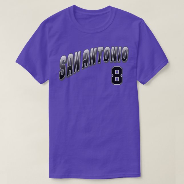 Camiseta Retro San Antonio Número 5 (Diseño del anverso)