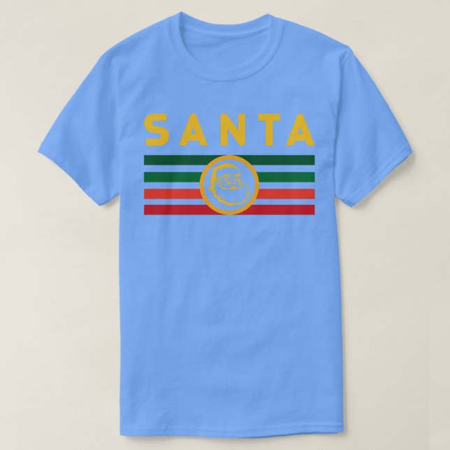 Camiseta Retro Santa (Diseño del anverso)